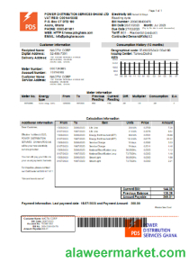 PDS Ghana Limited electricity utility business bill, SCR